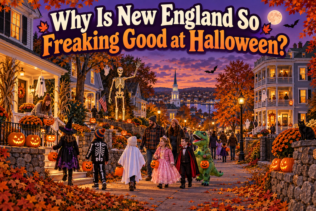 Why is New England so good at Halloween?