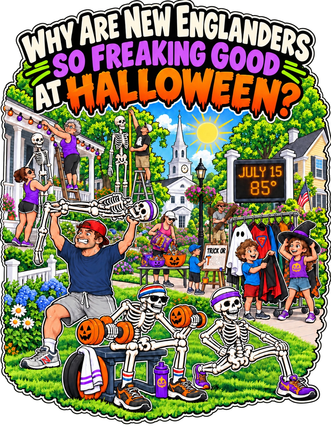 Training for Halloween T-Shirt