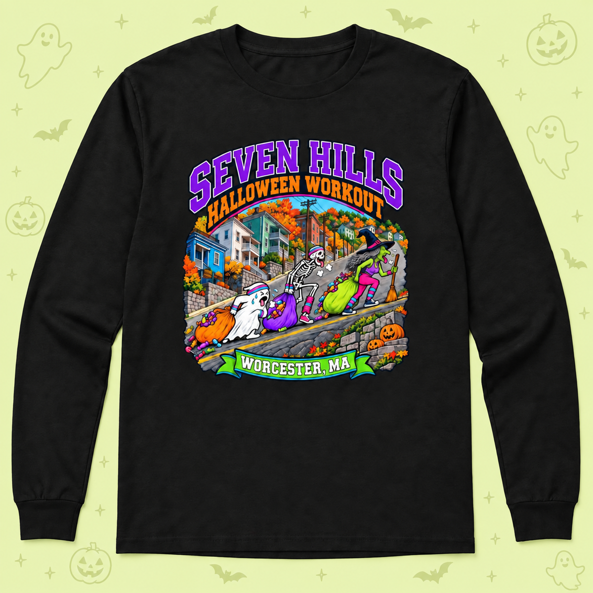 Halloween Trick or Treat Seven Hills T-Shirt