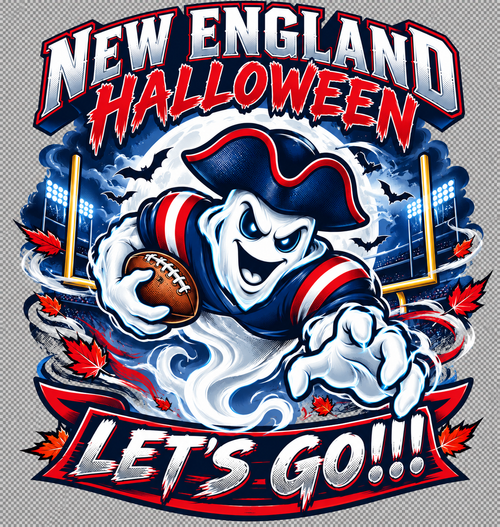 Halloween Football New England T-Shirt