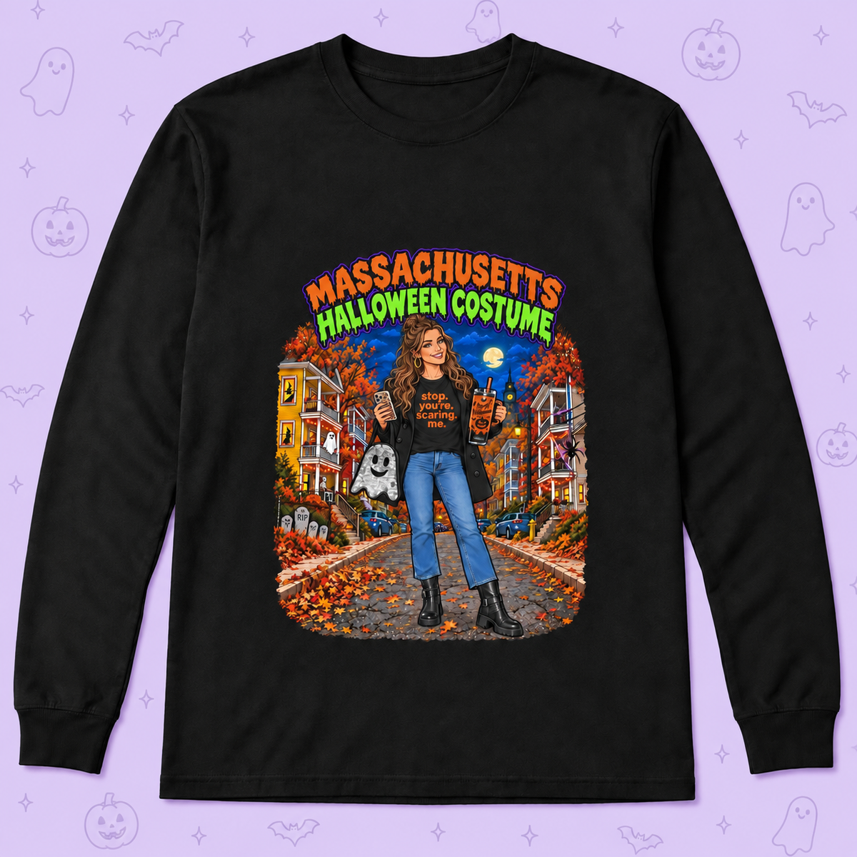 MA Halloween Costume- Girl T-Shirt