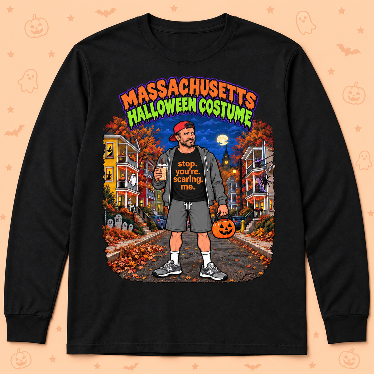 MA Halloween Costume- Guy T-Shirt